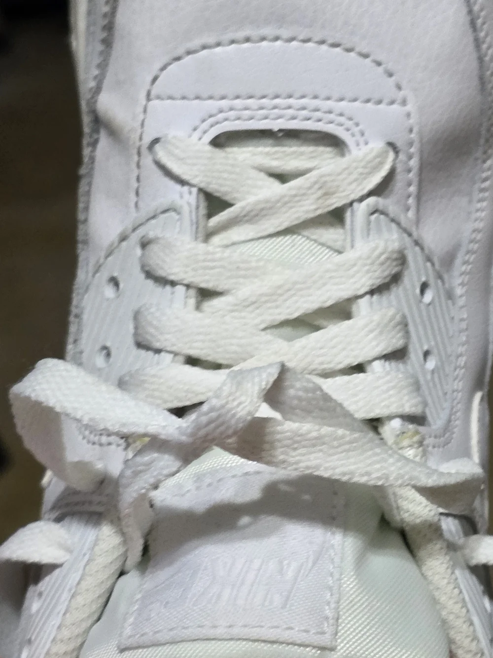 Nike Kids' All-White Athletic Sneakers Used Size 5
